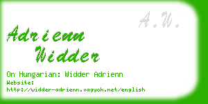 adrienn widder business card